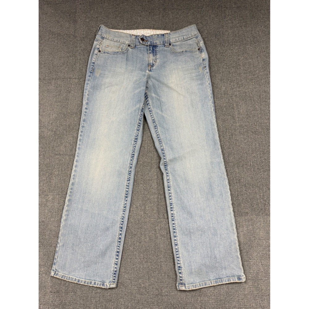 Lane Bryant Venezia Womens 16 Straight Leg Light Wash Jeans 421700 NWT